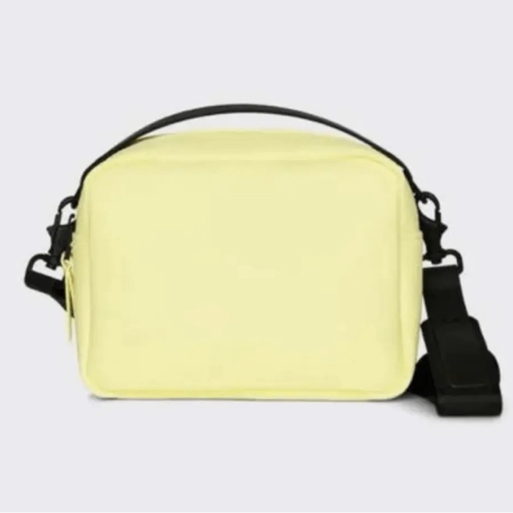 NWT RAINS The Box Bag - Crossbody - Color Straw - This is a Unisex Bag